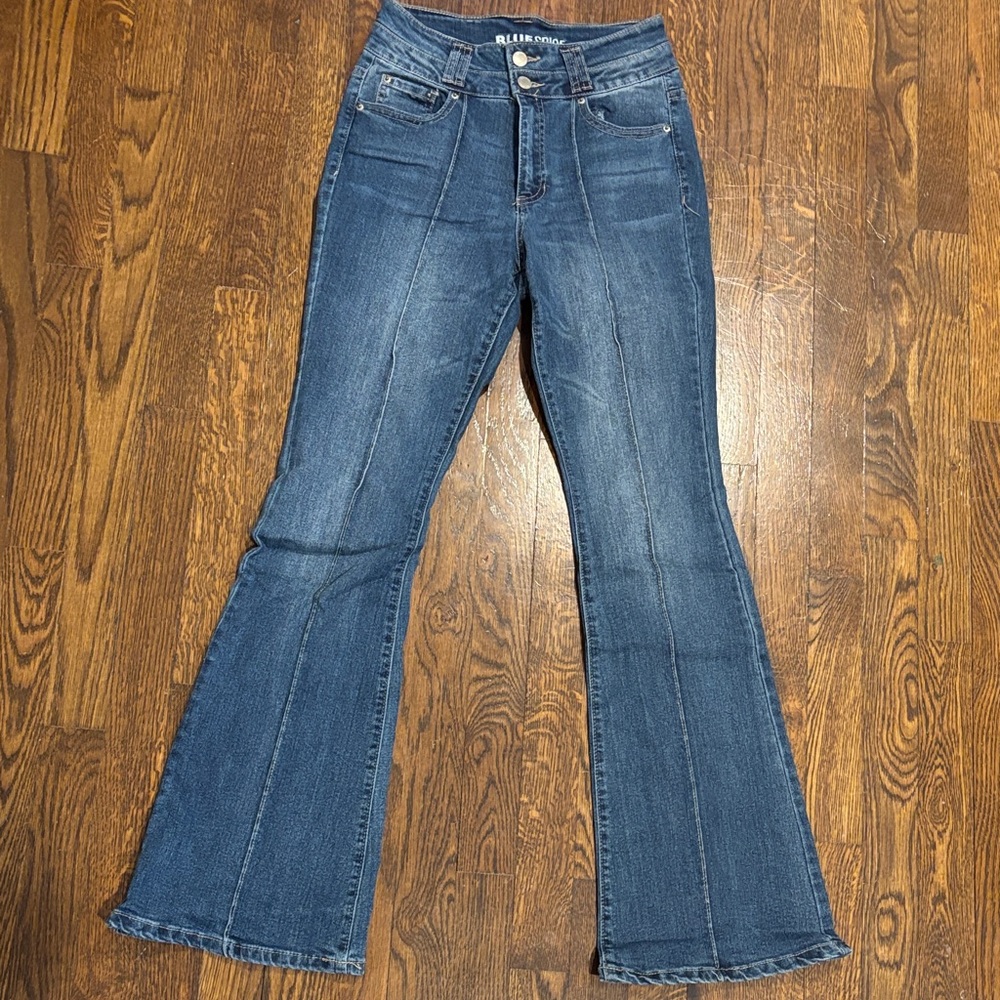 Blue Spice Classic Wide Leg Jeans